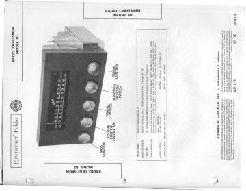 Craftsmen-10_Model 10(Sams-S0176F09)-1952.Tuner preview